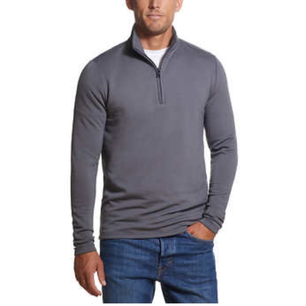 ❤️Men’s soft fleece regular fit top. Weatherproof Vintage 1/4 zip,Size Small,NWT
